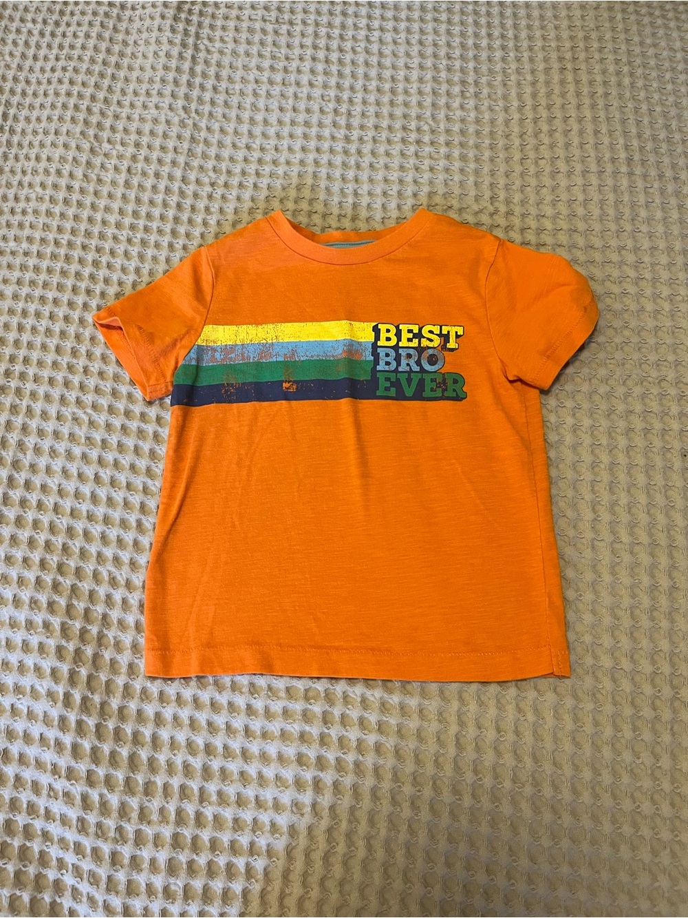 5 for $10 Kids Orange 'Best Bro Ever' Graphic Tee